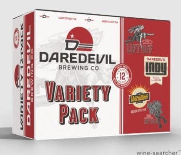 Label 1 of Daredevil Brewing Co. Variety Pack