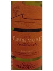 Click to see larger label image Label of 2012 Marchesi Frescobaldi Terre More dell'Ammiraglia Maremma Toscana