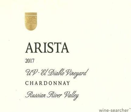 Label 1 of Arista El Diablo Vineyard Chardonnay
