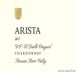 1st label thumbnail of Arista El Diablo Vineyard Chardonnay