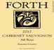 2nd label thumbnail of Forth Vineyards All Boys Cabernet Sauvignon
