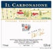 6th label thumbnail of Podere Poggio Scalette 'Il Carbonaione' Alta Valle della Greve IGT