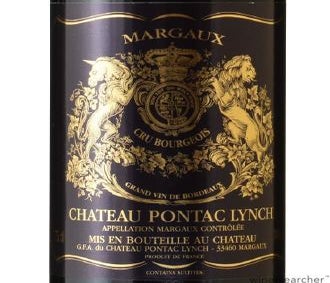 Label 1 of Chateau Pontac Lynch