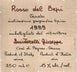 3rd label thumbnail of Giuseppe Quintarelli Rosso del Bepi Veneto IGT