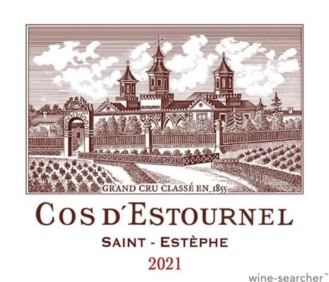 Label 1 of Chateau Cos d'Estournel