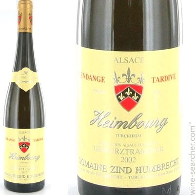 ワイン DomaineZind Humbrecht Gewurztraminer1990 Gewurztraminer Grand Cru Hengst 2021