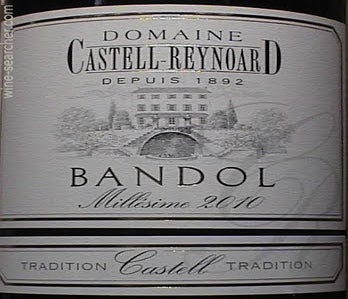 Label 1 of Domaine Castell Reynoard Bandol 'Tradition'