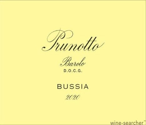 Label 1 of Prunotto Bussia