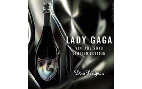 Click to see this product Label of Dom Perignon x Lady Gaga Brut