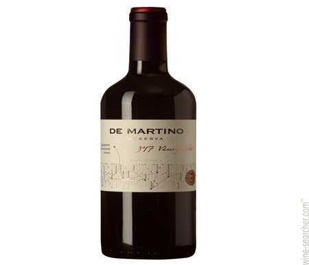 Label 1 of De Martino Reserva 347 Vineyards Cabernet Sauvignon