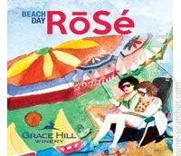 Label 1 of Grace Hill Winery Beach Day Rose