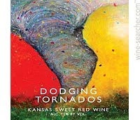 Label 1 of Grace Hill Winery Dodging Tornados Sweet Red