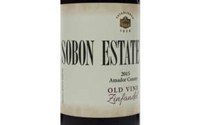 Click to see this product Label of Sobon Estate Old Vines Zinfandel