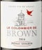 1st label thumbnail of Le Colombier de Chateau Brown Rouge