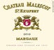 2nd label thumbnail of Chateau Malescot-St-Exupery