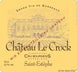 5th label thumbnail of Chateau Le Crock