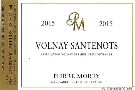 Label 1 of Domaine Pierre Morey Santenots