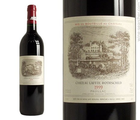 Label 10 of Chateau Lafite Rothschild