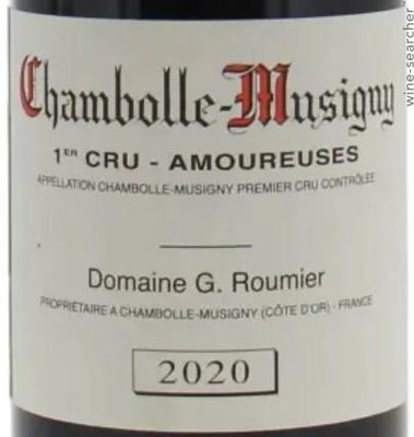 Label 1 of Domaine Georges & Christophe Roumier Les Amoureuses
