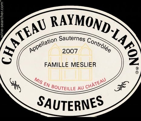 Label 1 of Chateau Raymond-Lafon