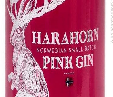 Label 1 of Harahorn Pink Gin