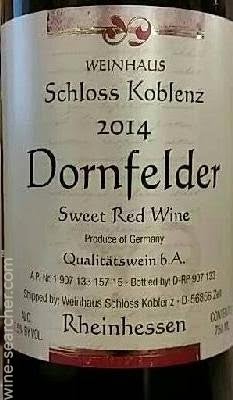 2008 dornfelder germany | prices, reviews, stores & market