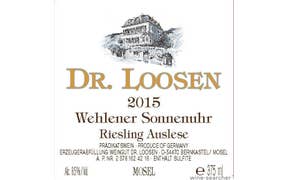 Click to see this product Label of Dr. Loosen Wehlener Sonnenuhr Riesling Auslese