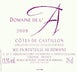 2nd label thumbnail of Derenoncourt Vignerons Domaine de l'A Rouge