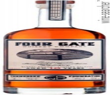 Label 2 of Four Gate Tennessee Foundation 10 Year Old Kentucky Straight Bourbon Whiskey