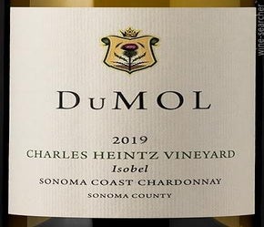 Label 1 of DuMOL 'Isobel' Charles Heintz Vineyard Chardonnay