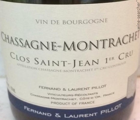 Label 1 of Fernand & Laurent Pillot Clos Saint-Jean