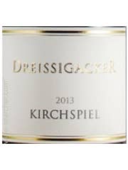Click to see larger label image Label of 2018 Weingut Dreissigacker Kirchspiel Riesling Trocken
