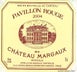 13th label thumbnail of Pavillon Rouge du Chateau Margaux