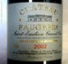 2nd label thumbnail of Chateau Faugeres