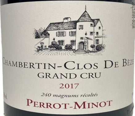 Label 1 of Domaine Perrot-Minot Chambertin Clos-de-Beze Grand Cru Vieilles Vignes