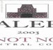 5th label thumbnail of Calera Central Coast Pinot Noir
