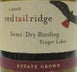 1st label thumbnail of Red Tail Ridge Estate Grown Semi Dry Riesling