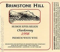 Label 1 of Brimstone Hill Chardonnay
