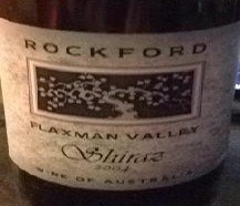 Label 1 of Rockford Flaxman Vineyard Shiraz