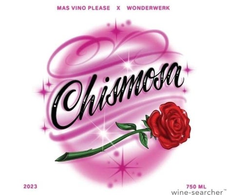 Label 1 of Wonderwerk - Mas Vino Please 'Chismosa' Sparkling Rose Blend