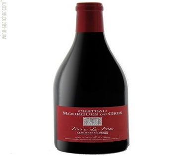 Label 1 of Chateau Mourgues du Gres Costieres de Nimes Terre de Feu