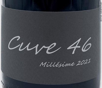 Label 1 of Chateau Mourgues du Gres Costieres de Nimes Cuve 46