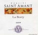 2nd label thumbnail of Domaine Saint Amant Cotes du Rhone La Borry Blanc