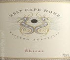Label 1 of West Cape Howe Shiraz