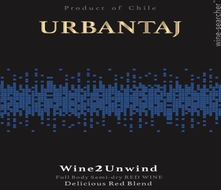 Label 1 of Urban Taj Wine2unwind