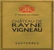 11th label thumbnail of Chateau de Rayne Vigneau