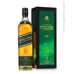 Johnnie Walker Green Label 15 Year Old Blended Malt Scotch ...