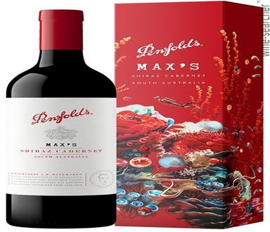 Label 1 of Penfolds Max's Shiraz - Cabernet