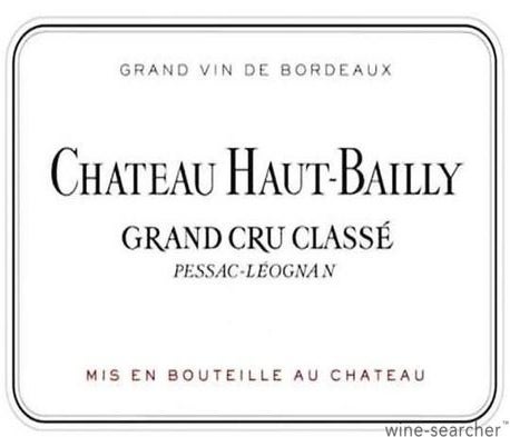 Label 1 of Chateau Haut-Bailly