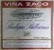 4th label thumbnail of Bodegas Bilbainas Vina Zaco Tempranillo